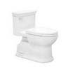 Toto MS964214CEFG#01  Eco Soiree Elongated One Piece Toilet with Chrome Plated Sanagloss, Cotton White
