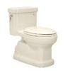 Toto MS974224CEFG#01 2 x Eco Guinevere One-Piece Toilets (1.28 GPF) with 2 Wax Rings & 2 Toilet Seats