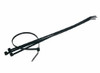 The Best Connection JTT4708H JT & T Products () - 11.5" UV Black Nylon Wire Ties, 50 Lb. Tensile Strength, 14 Pcs.