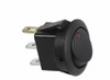 The Best Connection JTT2701-5J JT & T Products () - 10 AMP @ 12 Volt, Illuminated On/Off Round Rocker Switch, Green LED
