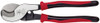 Klein Tools KLEJ63050 Journeyman High-Leverage Cable Cutter,Black/Red,Small