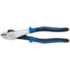 Klein Tools KLEJ2000-48 Diagonal Cutters, 8-Inch Heavy Duty Linesman Pliers with Angled Head, Cut ACSR, Screws, Nails, and Most Hardened Wire