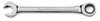 GearWrench KDT85519 12 Point Metric Open End Ratcheting Combination Wrenches