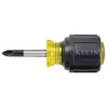Klein Tools KLE603-1 #2 Stubby Phillips-Tip Screwdriver 1-1/2'' (38 mm) Round-Shank