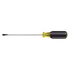 Klein Tools KLE601-10 3/16'' (5 mm) Cabinet-Tip Screwdriver 10'' (254 mm) Round-Shank