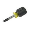 Klein Tools KLE600-1 1/4'' (6 mm) Keystone-Tip Screwdriver 1-1/2'' (38 mm) Heavy-Duty Round-Shank