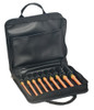Klein Tools KLE33524 9-Piece 1000-Volt Cusion Grip Insulated 6-Inch Shaft Nut Driver Kit