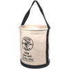 Klein Tools KLE5109 Wide-Opening Straight Wall Buckets, 1 Compartment, 15 in