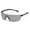 Gateway Safety GWS4483 Safety Glasses, StarLite Squared, Wraparound Gray Lens and Frame, Snug Comfortable Fit