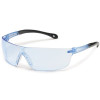 Gateway Safety GWS4476 Safety Glasses, StarLite Squared, Wraparound Pacific Blue Lens, Blue Frame, Snug Comfortable Fit
