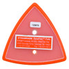 Dynabrade DYB57950 Non-Vacuum Dynafine Triangular Disc Pad, 2-7/8-Inch by 3-1/8-Inch