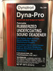 Bondo DYN544 Dynatron Dyna-Pro Paintable Rubberized Undercoating Can, 120 oz, Gallon Can