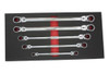 E-Z Red EZRWR5ML EZR- Metric Reversible Locking Wrench Set
