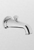 Toto TS220EV#BN  Vivian Diverter Wall Spout, Brushed Nickel