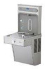 Elkay LVRCGRN8WSK EZH2O Bottle Filling Station with Single Green, Vandal-Resistant Cooler Filtered 8 GPH Stainless