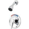 Pfister G89-0200 G890200 Pfirst Series 1-Handle Shower Only Trim in Polished Chrome, Water-Efficient Model