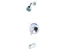 Pfister LG890300  Pfirst Series 1-Handle Tub & Shower, Trim Only , Polished Chrome Finish