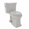 Toto MS814224CEFG#03 MS814224CEFG#12 Promenade II One-Piece Elongated 1.28 GPF Universal Height Toilet with CeFiONtect, Sedona Beige