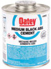OATEY® ABS MEDIUM CEMENT, BLACK, 32 OZ. OATEY 30902
