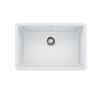 Blanco 522429  Precis single 27 - 27x18 White Precis 27 inch single Bowl, White