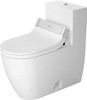 Duravit 2173512085  - One-piece toilet ME by STARCK white Singlefl.,elong.,siphon jet,HET,HyG