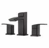 Pfister LG49DF2B Two Handle Widespread Lavatory Faucet - Closed