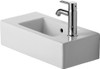 Duravit 703500000 Handrinse basin 50 cm Vero white w.of, w.tp, th r/l pre-punched