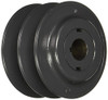 Browning 2VP42X7/8 Variable Pitch Sheave, 2 Groove, Finished Bore, Cast Iron Sheave, for 3L, 4L or A, 5L or B Section Belt