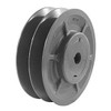 Browning 2VP75X 1 5/8 Variable Pitch Sheave, 2 Groove, Finished Bore, Cast Iron Sheave, for 4L or A, 5L or B, 5V Section Belt