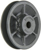Browning 1VP40X1/2 Variable Pitch Sheave, 1 Groove, Finished Bore, Cast Iron Sheave, for 3L, 4L or A, 5L or B Section Belt