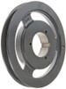 Browning 1B5V86 Split Taper Sheave, Cast Iron, 1 Groove, A, B or 5V Belt, Uses B Bushing
