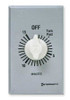 Intermatic FF415M 15-Minute Spring Loaded Wall Timer, Brushed Metal Finish
