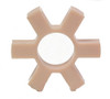 Couplers & Bearing L225 "5"" dia. Rubber Spyder Insert"