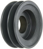 Browning 2BK47H , , Fixed Pitch Sheave, 2 Groove(s), 4.45 Inch Diameter, Bushing Required, Used with 4L,A,5L,B Belts