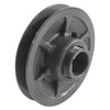 Browning 1VP50X1 9MM Variable Pitch Sheave, 1 Groove, Finished Bore, Cast Iron Sheave, for 3L, 4L or A, 5L or B Section Belt