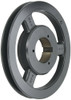 Browning 1B5V94 Split Taper Sheave, Cast Iron, 1 Groove, A, B or 5V Belt, Uses B Bushing