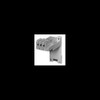 EATON C306TB2B Cutler Hammer- Din Rail & Panel Mtg Adapter