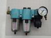 Wilkerson R16-02-000 A, M16-02-FU0B,F16-02-000 Air Pressure Regulator w/ Coalescing Filter, PSIG 0-125, 0-8.5 Bar, 175 F, 79 C, 300 PSIG, 21 Bar T87504