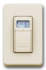 Intermatic EI500WC Electronic In-Wall Switch Timer, 10000 Cycle, 24 Hr, Plastic, Light, Almond