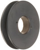 Browning BK47H Bushed Classical Gripbelt Sheave, 4L or A, 5L or B Belt, 1 Groove, Uses H Bushing