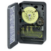 Intermatic T174 DPST 24 Hour 208-277-Volt Time Switch with Type 1 Indoor Enclosure by