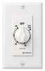 Intermatic FD60MWC 60-Minute Spring-Wound In-Wall Countdown Timer Switch for Auto-Off control of Fans and Lights, White