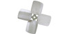 Lau 60559701 4BLD 24dia 27deg CW Fan Blade 4BLD 24dia 27deg CW Fan Blade