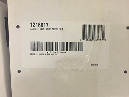 Canister Valve Assy- Service Kit - Kohler | HED
