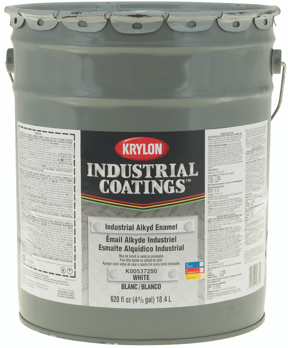 SHERWIN WILLIAMS 108539 Krylon Industrial Coatings 53 White Gloss Alkyd