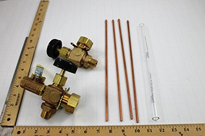 CONBRACO 24-302-00 Industries, Inc. 2430200 1/2"BrzeLiqLvlGge 5/8x12glass