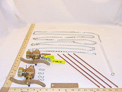 CONBRACO 24-601-00 Industries, Inc. 2460100 1/2" Chain Lever Water Gauge