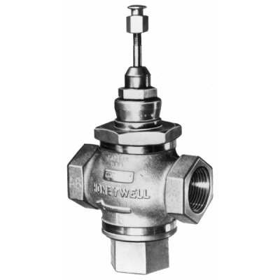 Honeywell V5013C1001 Three-way, Globe, 2 1/2 in, Flanged, 63 Cv, Water or Glycol