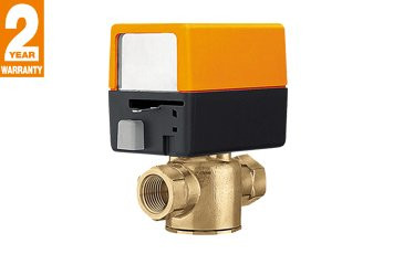Belimo ZONE325N-80 | +ZONE230NC-S | Zone Valve | 1" | 3 Way | 8 Cv | w/ Spg Rtn | 230V | On/Off | SW