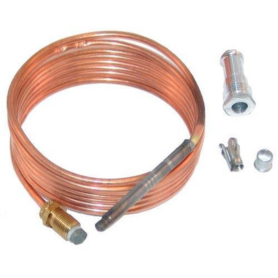BASO K19AT-72 H Series K19 Super Slim Jim Universal Snap-In Thermocouple, 72" Length